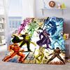JoJo Bizarre Adventure Cozy Blanket Flannel Throw Soft Warm Lightweight Sofa Bed Blanket Home Decor -QJY