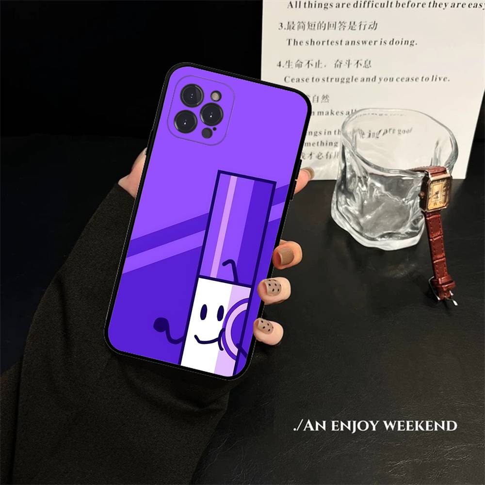 B-Bfdi Battle For Dream Island Phone Case For IPhone 16 15 14 13 12 11 17 Pro Max Simplicity Back TPU Soft Case iPhone 16pro max