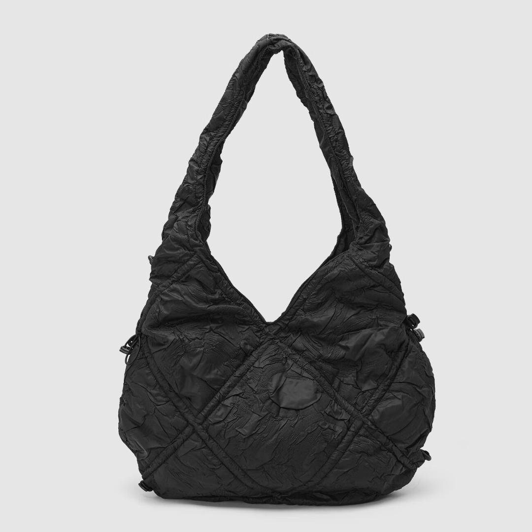 

Сумка через плечо Ladies Fun с лепестками и шнурком, черная