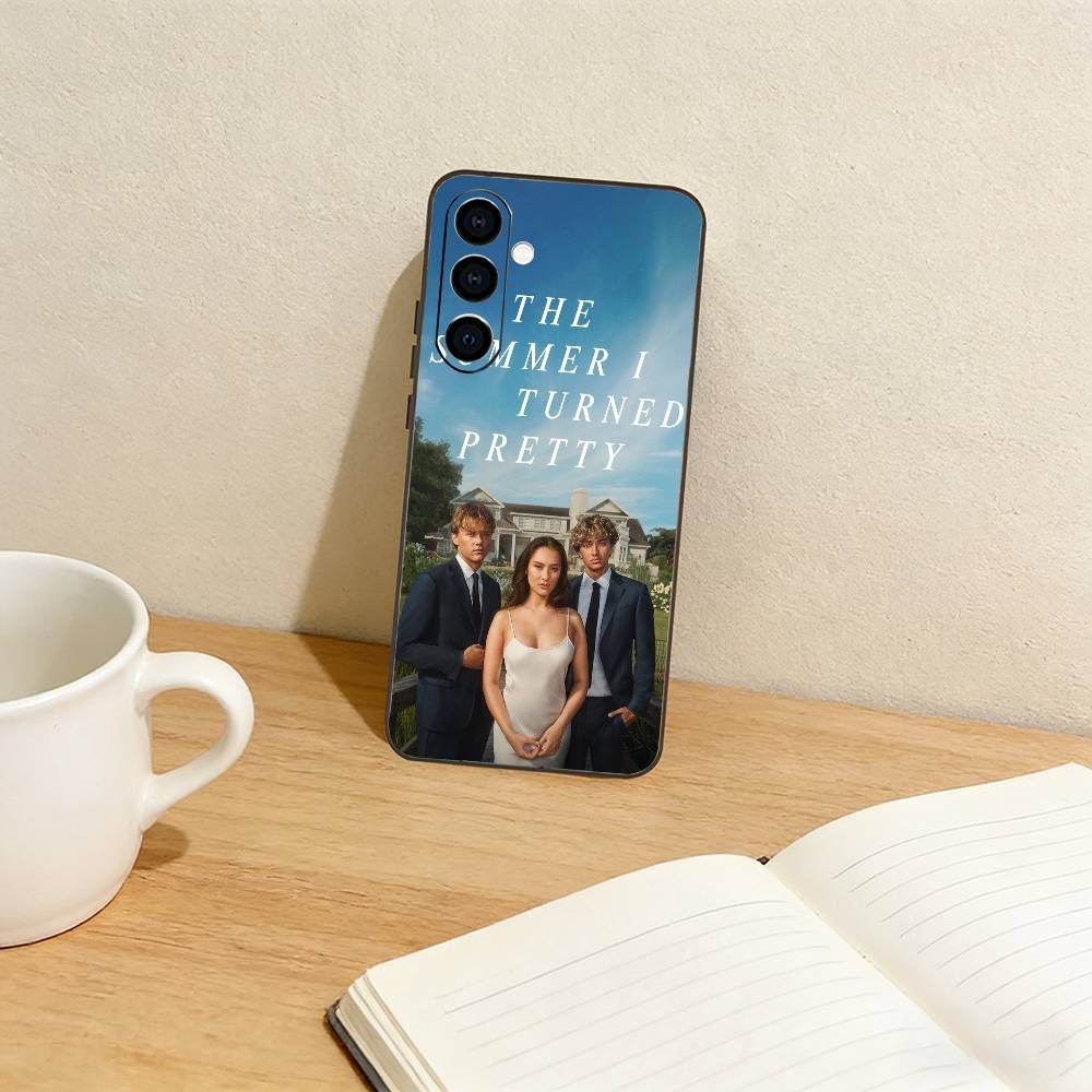 The S-Summer I Turned Pretty    Phone Case For Samsung Galaxy A73,A72,A71,A70,A53,A52,A51,Others Soft Black Cover