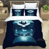 Cute Cartoon Owl Bedding Set (Duvet Cover & Pillowcases) — Perfect for Boys' and Girls' BedroomsCustomizable