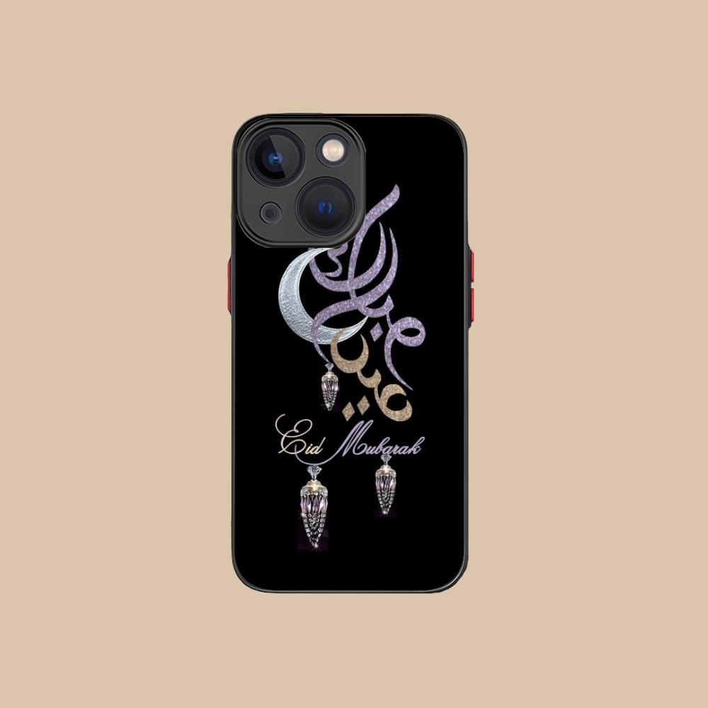 Eid Mubarak Mobile Phone Case for iPhone 17 16 15 14 13 12 11 X XR XS 8 7 Air Pro Max Plus Mini Colorful Silicone Cover Pretty