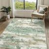 Neutral Tone Block Splicing Area Rug Modern Floor Carpet for Bedroom Lounge Cottage Indoor Furnishing for Christmas Holiday