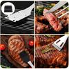 Barbecue Grill Tools Set - Stainless Steel BBQ Accessories with Storage Bag Men Women Outdoor Grilling Kit Barbecue Grill Utensils for Camping Party