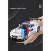 1/32 BMW Z4 GT3 Supercar Alloy Sports Car Modelo Diecast Som Super Corrida Elevação Cauda Hot Car Wheel para Crianças Presentes