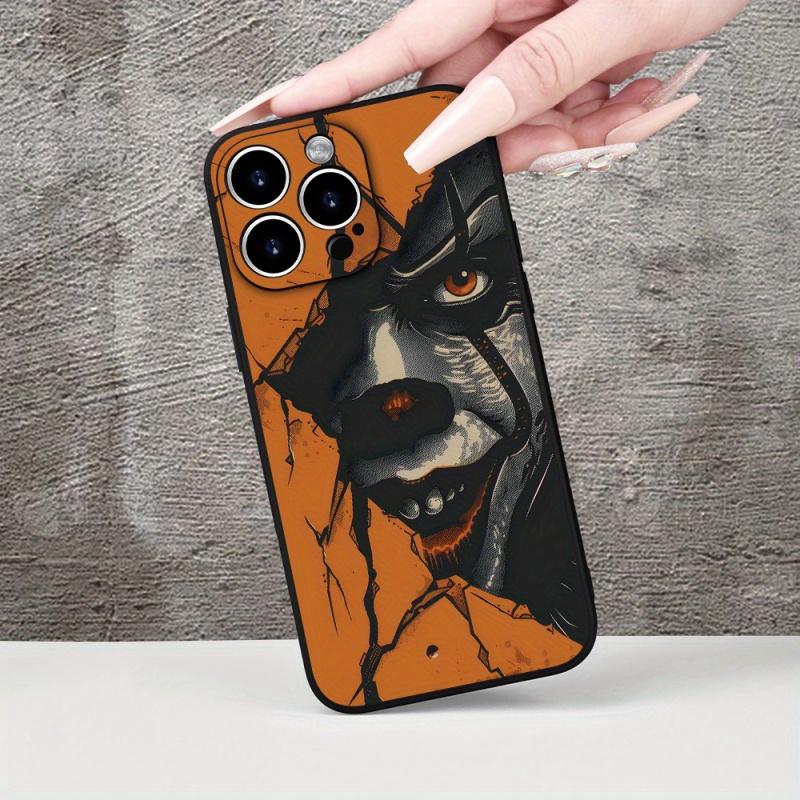 Horror Clown Graphic Phone Case For iPhone 16 15 14 13 12 11 X XR XS SE2 SE 8 7 Plus Pro Max Mini Silicone Back Cover