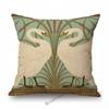 Uk Artist Walter Crane Peacock Swan Design Pattern Birds Home Decoration Sofa Throw Pillow Case Cotton Linen Cushion Cover Case