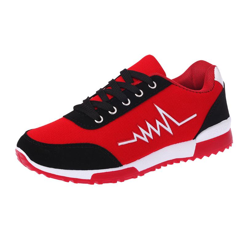 Damen Keilschuhe Neue Mesh Damen Schuhe Luxus Designer Schnürschuhe Rot Schwarz Damen Sneaker Lässig Chaussures Femme Basket Femme