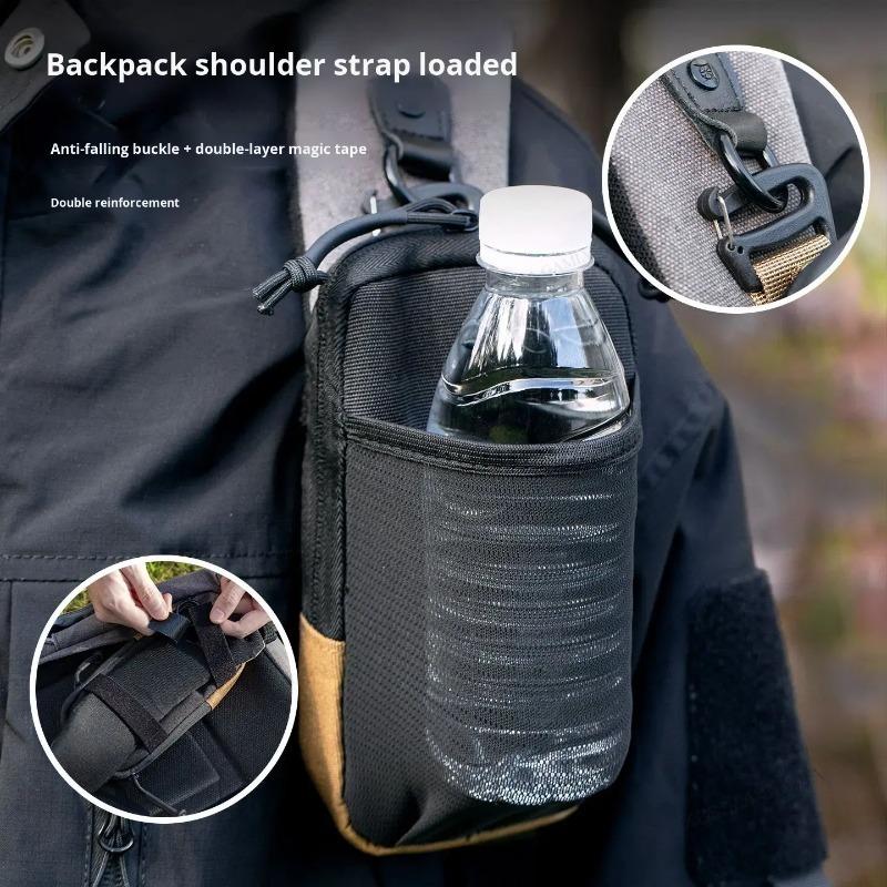 Mini Multifunctional Outdoor Sports Shoulder Bag Mountaineering Hiking Portable Waist Pack Wallet Storage Chest Crossbody