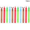 12/36Pcs Christmas Bubble Wand Soap Tube Empty Bottle Christmas Decor New Year Kids Gift Kids Birthday Party Favors Toy