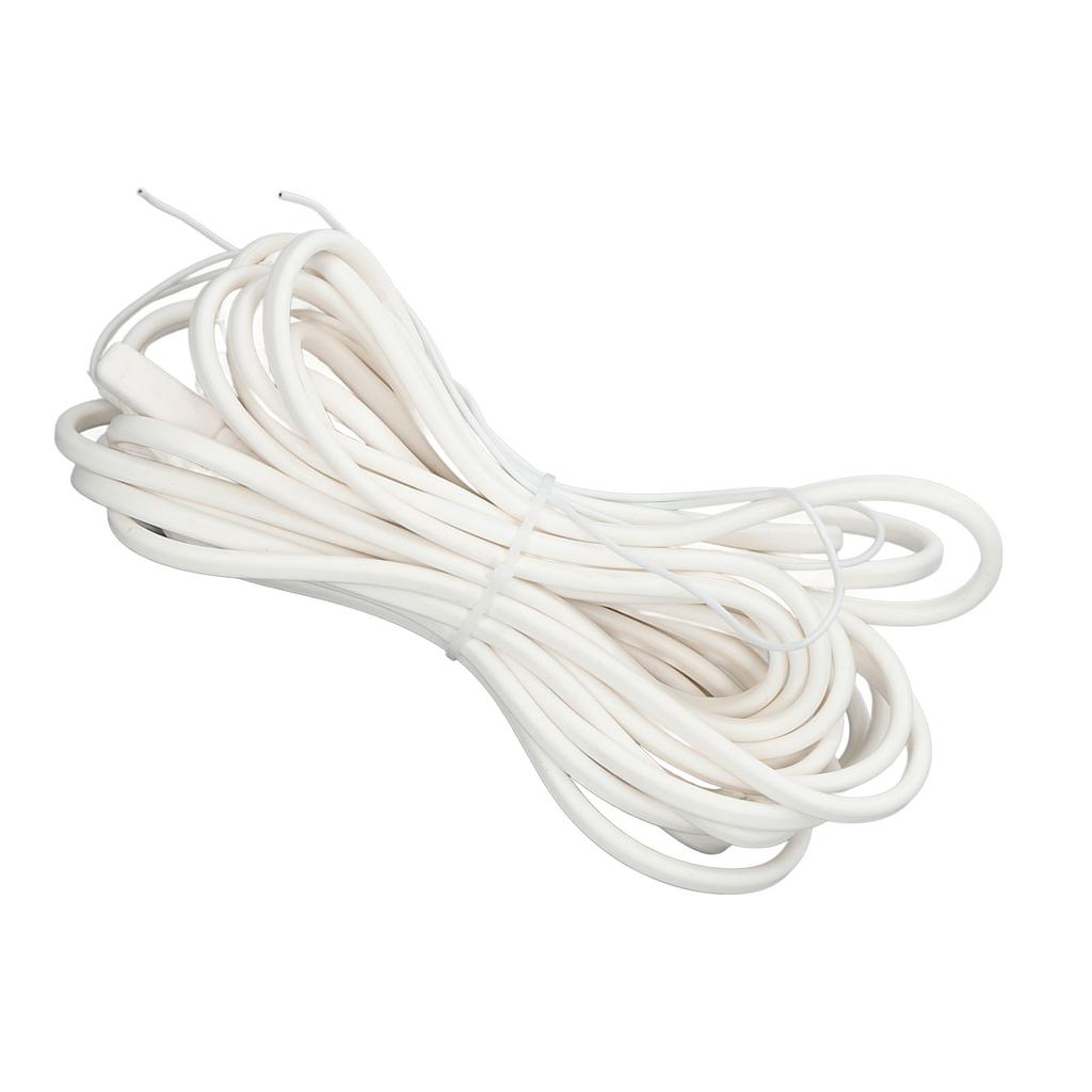 Pipe Heating Cable 5x8mm Heat Tape 10 Meter Length AC220V 400W Waterproof for Winter