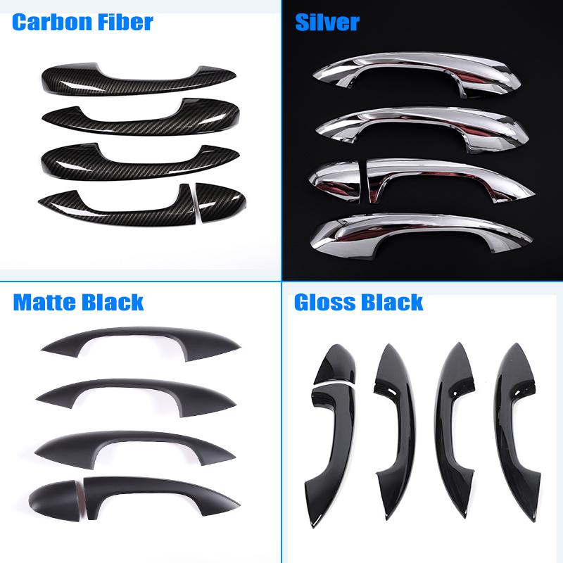 Car Door Handle Cover Trim For Mercedes Benz A B C E Class GLE GLS CLA GLC GLA X253 W213 W205 W247 W177 V177 A180 A200 A250 LHD