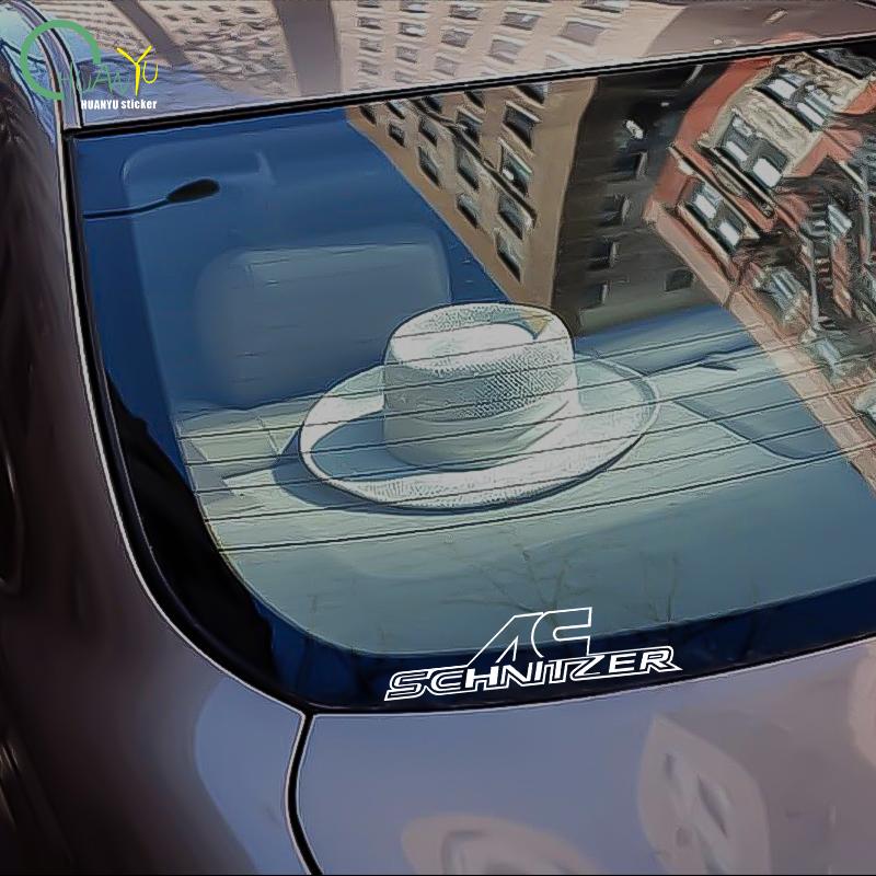 Auto Styling Auto Vinyl Aufkleber AC Schnitzer Fenster Auto Karosserie PVC Schnitzerei Aufkleber für X1 X3 X5 X6 3er 5er 7er Serie