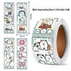 Self-Deprecating Bear Sticker Roll - Cute, Funny DIY Journal Tape for Student Phone and Suitcase Decoration