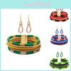 African Jewelry Flare Set With Electroplated Alloy Chains And Celestial Pattern Accessories For Women