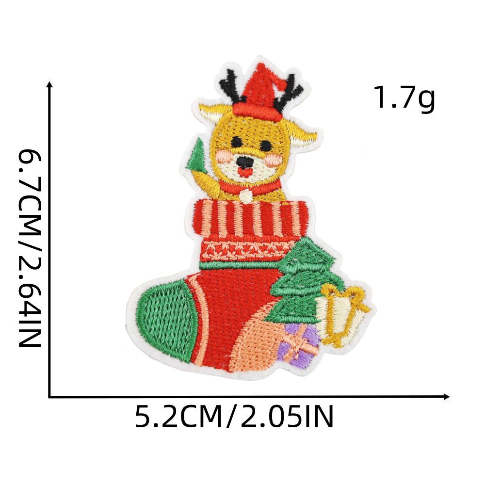 Jultecknad broderi: Halsdukar & Klädtillbehör, Hänge, Julgransprydnader, Snöflinga, Handskar & Lappar