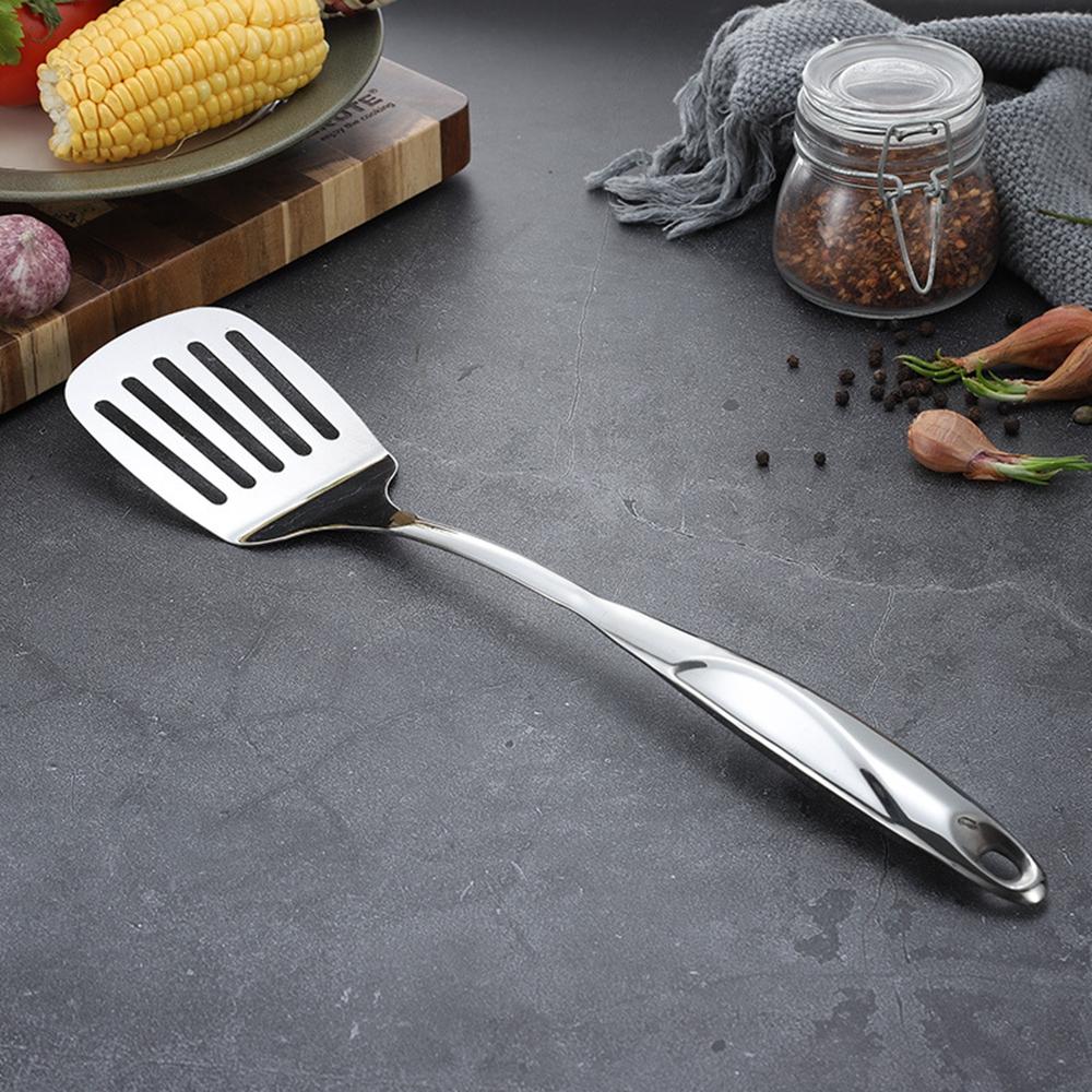 Steel Non-stick Shovel Turner Soup Spoon Spatula Pasta Server Kitchenware Cookware Kitchen Utensils