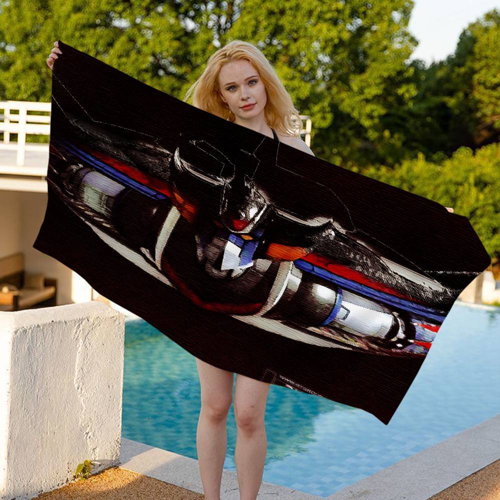 UFO ROBO GRENDIZER GOLDORAK Anime Bath Towel Microfiber Soft Water Absorbing Breathable For Girl Kids Decorative Cartoon