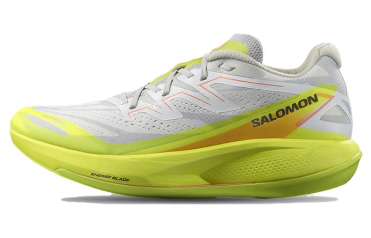 SALOMON Phantasm 2 Stoff Atmungsaktiv Rückprall Niedrig geschnitten Laufschuhe Herren 44.5 white