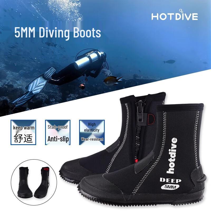 HOTDIVE 5mm Diving & Snorkeling Boots