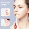 Wholesale Dual-Ended Portable Nose Hair Trimmer Safe Manual Facial Grooming Tool