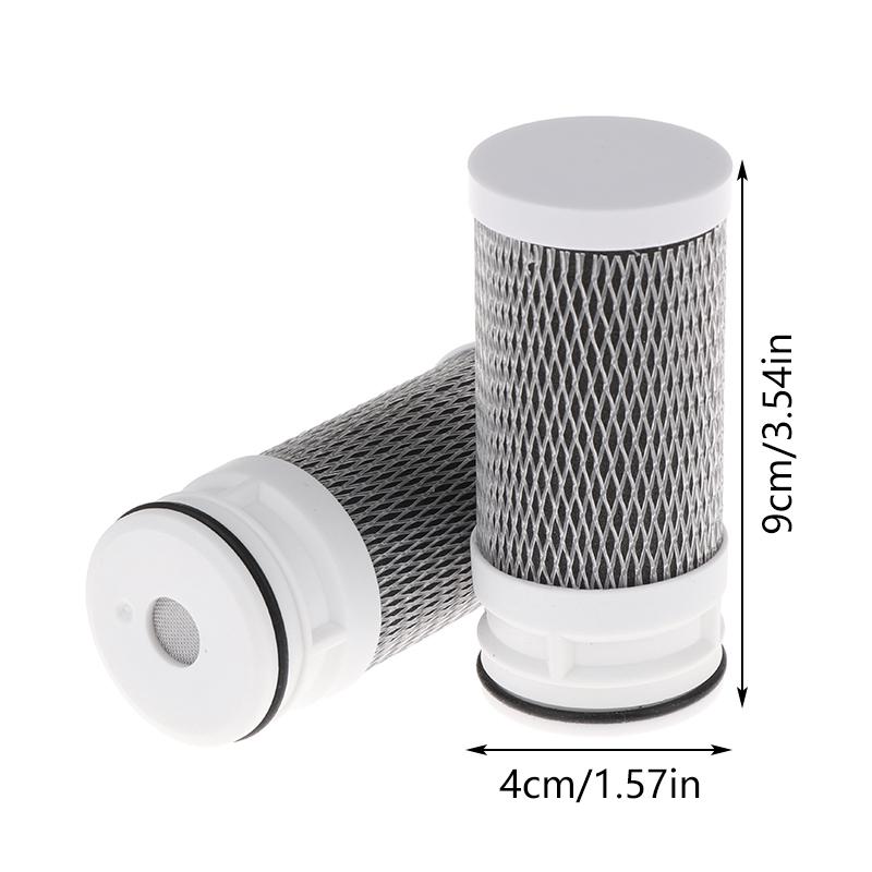 2PCS For Home Kitchen Housheold Easy To Use New Replacement Ceramic Faucet Tap Water Filter Purfier Cartridge Durable Gift