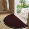Semi-Circular Non-Slip Dust-Resistant King Floor Mat for Entryway