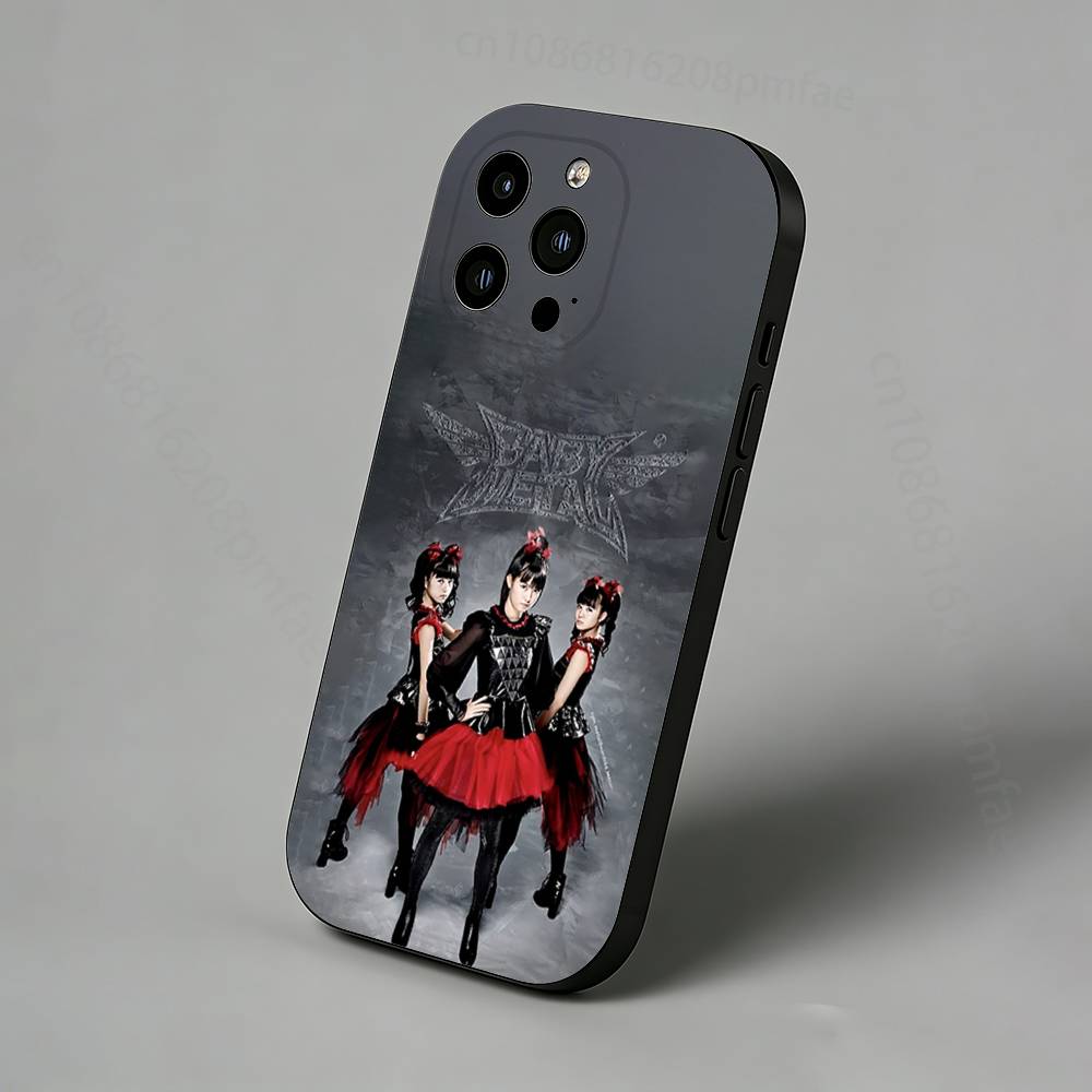 

B-BABYMETAL R-Rock Band Phone Case For iPhone 17,16,15,14,13,12,11 Pro,Max,Plus,X,XS,XR,SE,Mini iPhone13mini