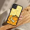 Cartoon Funny G-Garfield PC+TPU Phone Case For iPhone 17 16 15 14 PRO MAX 11 12 13 PLUS MINI Cover