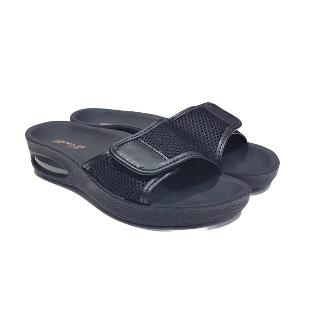 

Ceyo Top Mesh Fabric Пневматические анатомические подошвы Женские тапочки