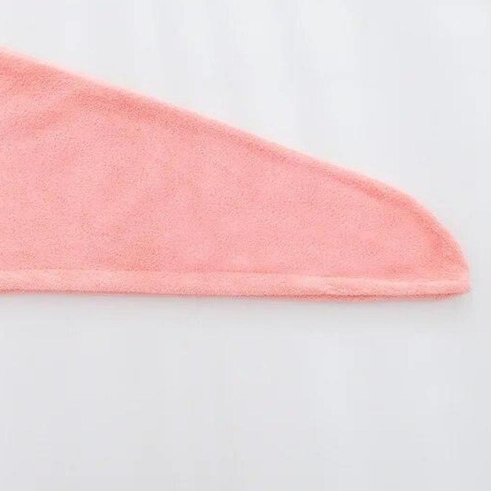 

1 шт., волшебная шапочка для душа из микрофибры для женщин и девочек, полотенце, банные шапки для женщин, шапочка для сухих волос, быстросохнущая мягкая шапочка для женщин, тюрбан на голову 25*65cm розовый
