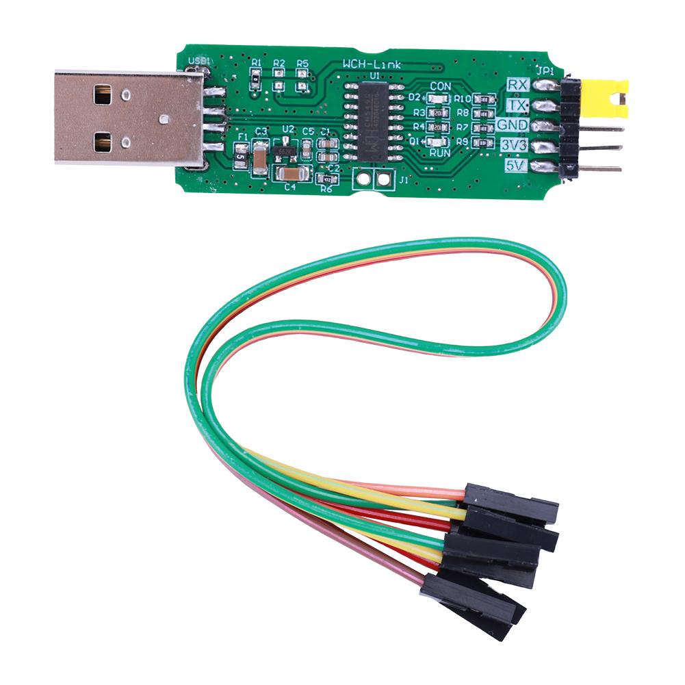 WCH Link Download Debugger CMSIS-DAP Download Type-C/USB Debug SWDTTL ARM 5V/3.3V