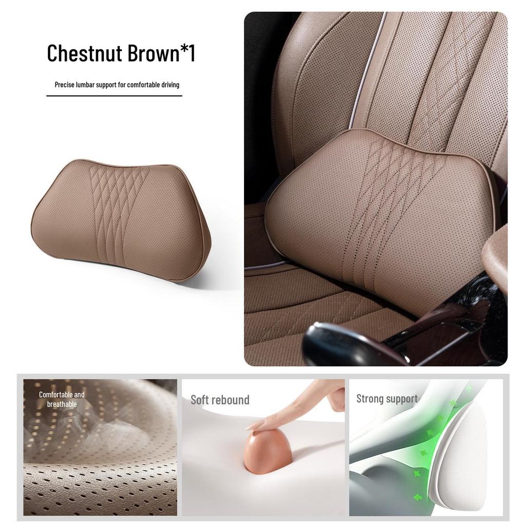 Universal Car Headrest & Neck Support Pillow - All-Season Comfort for Drivers