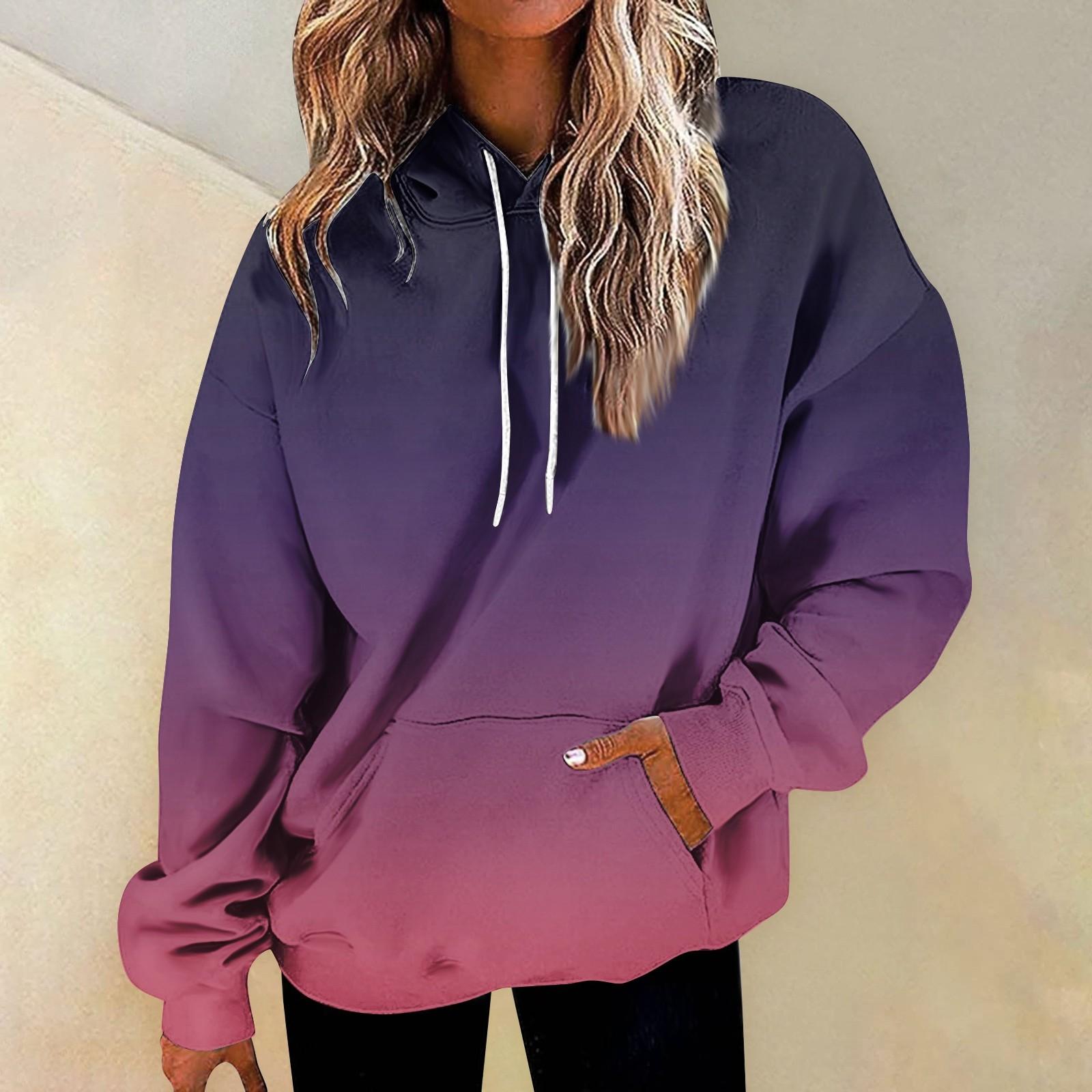 Женская мода Повседневные Универсальные Повседневные толстовки с круглым вырезом Графика — фото 5