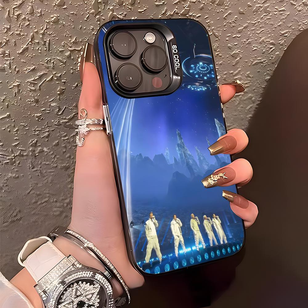 

Band B-Backstreet Boys Phone Case For IPhone17 Air 16 15 14 Plus 13 12 11 Pro XS Max Silver Black Bumper Case iPhone 15 Plus