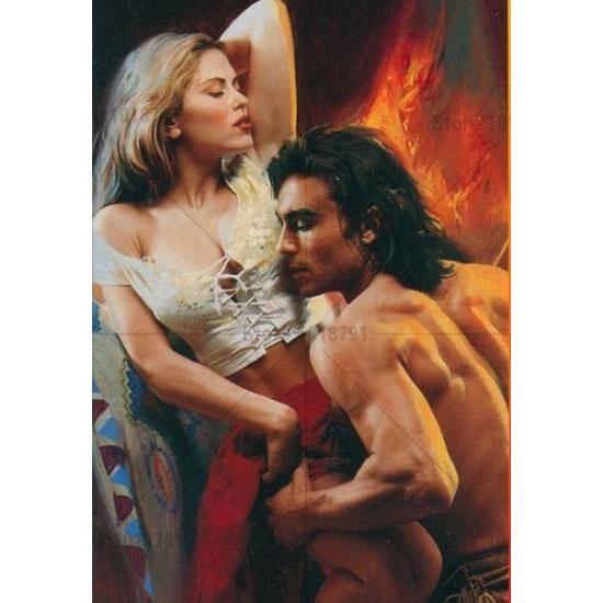 

5D своїми руками алмазний живопис пара чоловік вишивка хрестом дівчина алмазна вишивка пейзаж мозаїка 20*30 cm