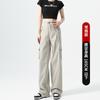 Overalls Women's Spring Thin Parachute Pants Small High Waist Wide Leg Casual Quick-Drying Sports Fitness Pants