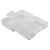 1pc Transparent Plastic Storage Box Dustproof Lockable Storage Case Household Supplies Storage Tools Organizers 4 Sizes Optional