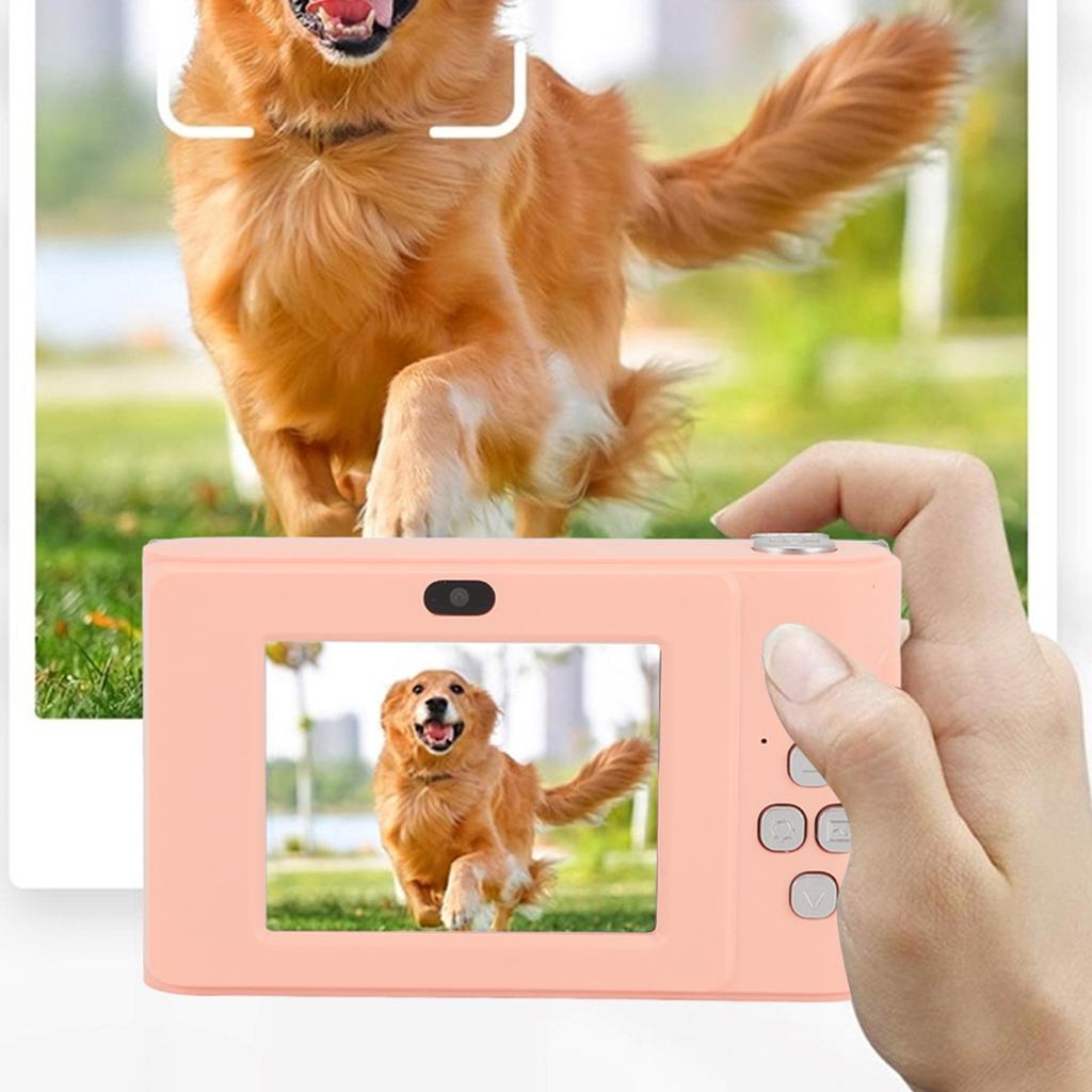 Digital Camera with Front and Rr Dual Lenses 50MP HD 2.4 Inch   Screen Autofocus ket Compact Travel Camera for