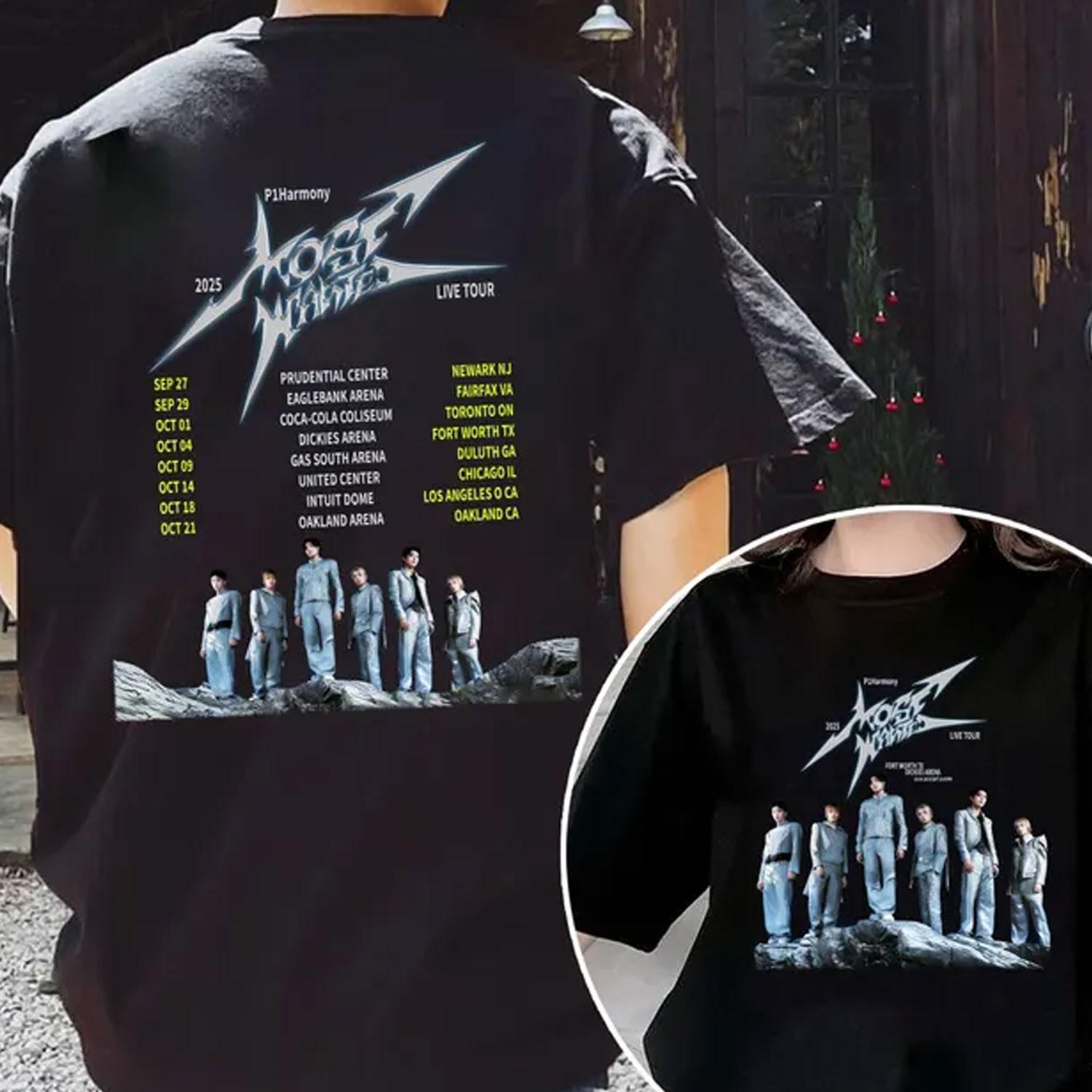 P1Harmony LIVE TOUR P1ustage H Most Wanted Shirt XXL