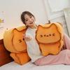 Niedliche Butter Miau Kekse Tigerfell Katze Rolle Hängende Katze Kissen Plüschtier Puppe Schatz Beruhigendes Geschenk Puppe