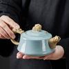 Ked Glaze of Teapot Clay Pot Tea Set and Ge Kiln Teeware Teware Yixing Clay Kettle Coffeeware Teaware Gaiwan Teapots Samovar