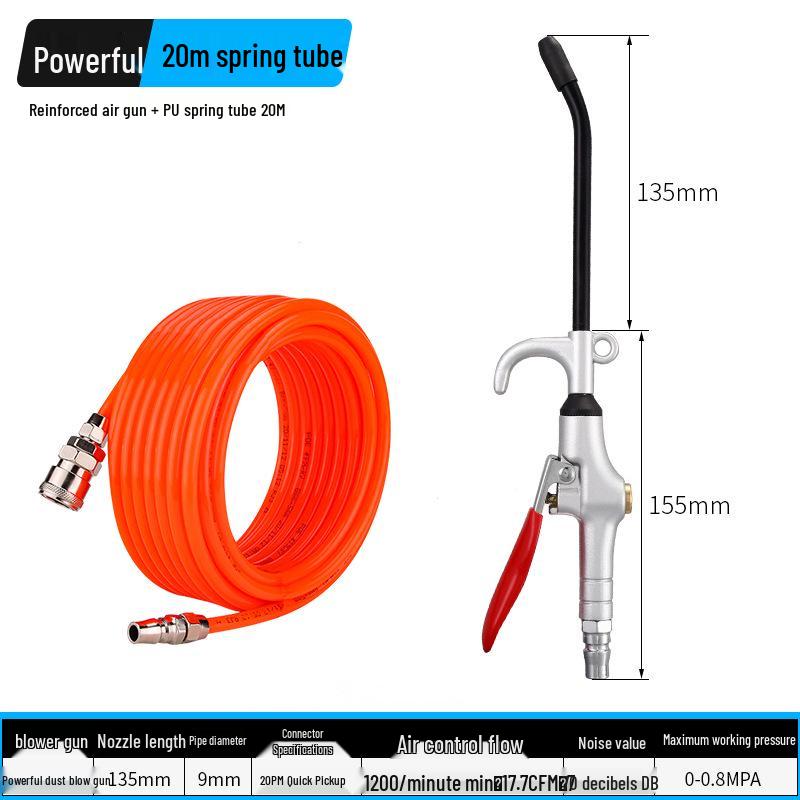 High-Pressure Air Duster Gun for Dusting and Blowing