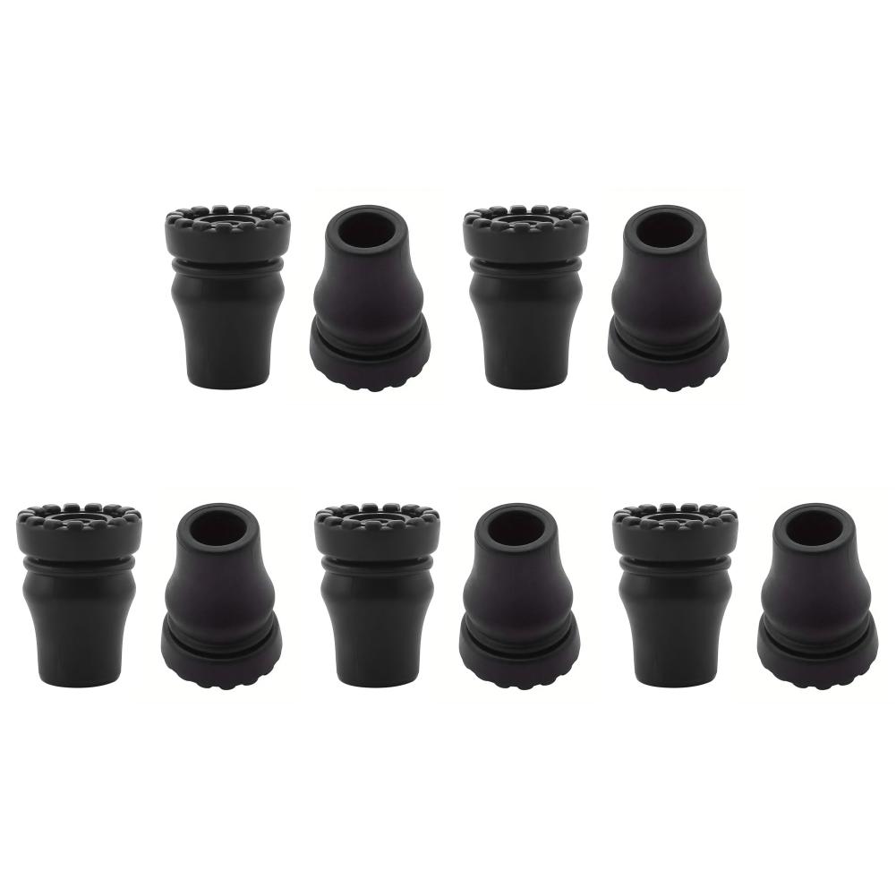 

2Pcs Walking Stick Bottom Pads 22mm Non-Slip Cover for Climbing Hiking (22mm)