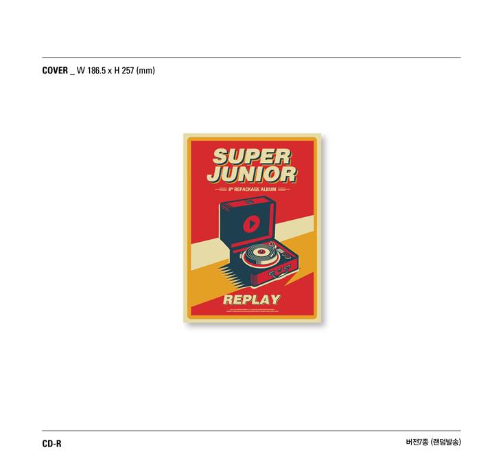 Super Junior 8th Repackage Album : Replay