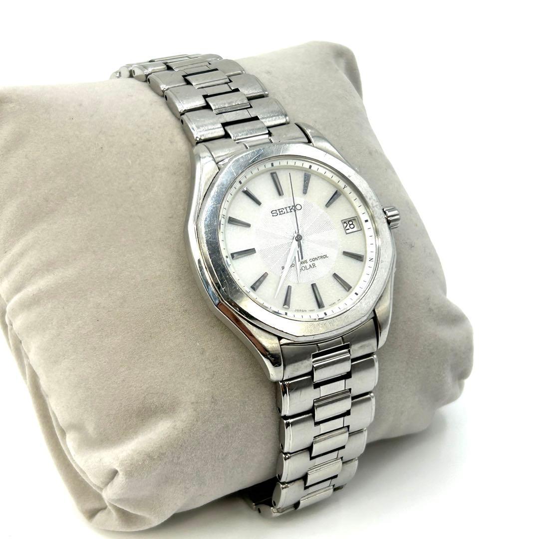Used SEIKO Dolce 7B52-0AB0 Radio Solar Men s Watch