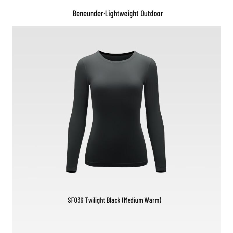 Beneunder Women's Thermal Base Layer Long Sleeve Top - SF036