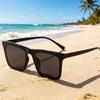 High Quality Fashion Myopia Glasses Women Men Vintage Square Frame Sunglasses with Minus Diopters Casual Outdoor Sports Eyewear