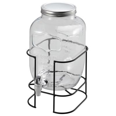 Captain Stag UW-2012 Glass Jug Tank Drink Server, 4L with Stand