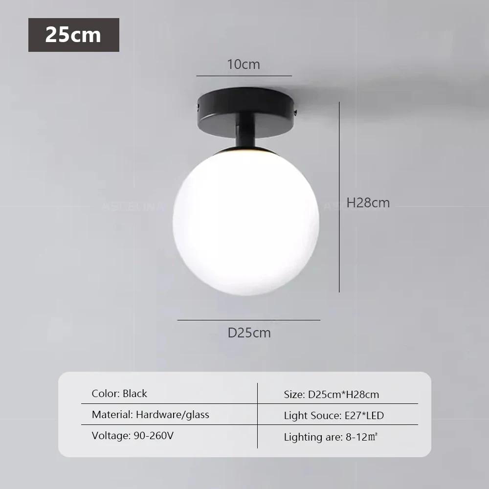 Modern Style E27 LED Wall Lamps Nordic Ball Wall Lights for Hallway Bedroom Bedside Lamp Wall Sconc Factory direct sales